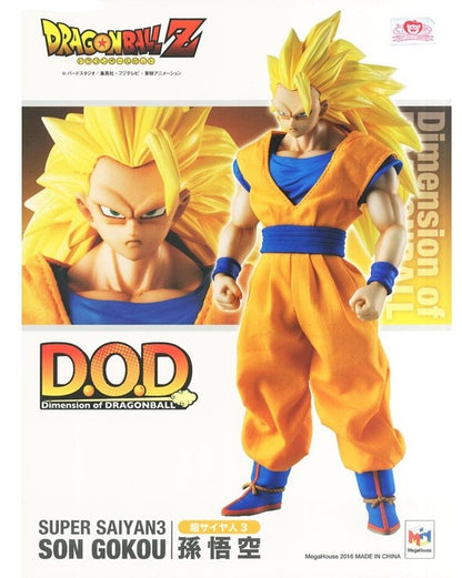 Megahouse Dimension of Dragonball Dragon Ball Super Saiyan 3 Son Goku Figure