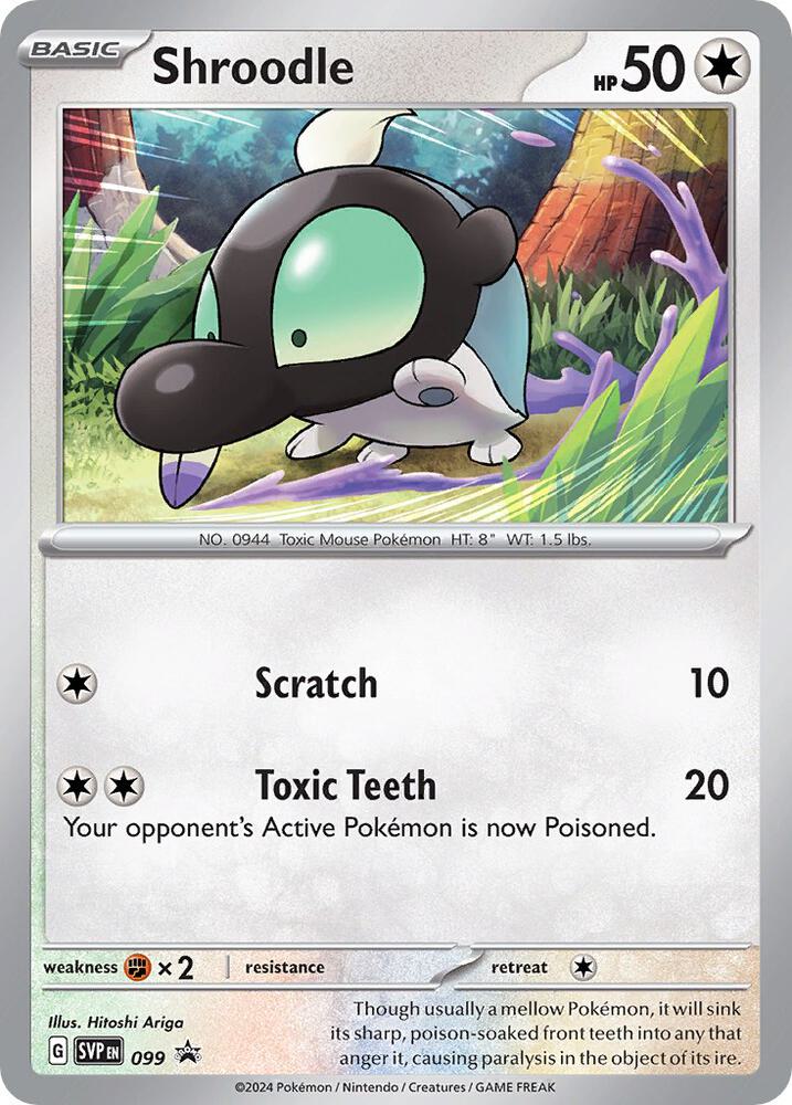 Shroodle 099 (SV: Scarlet & Violet Promo Cards)  - Holofoil