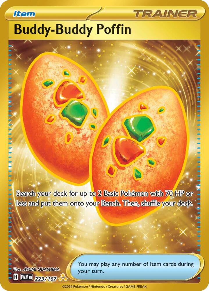 Buddy Buddy Poffin 223/167 (SV06: Twilight Masquerade)  - Holofoil
