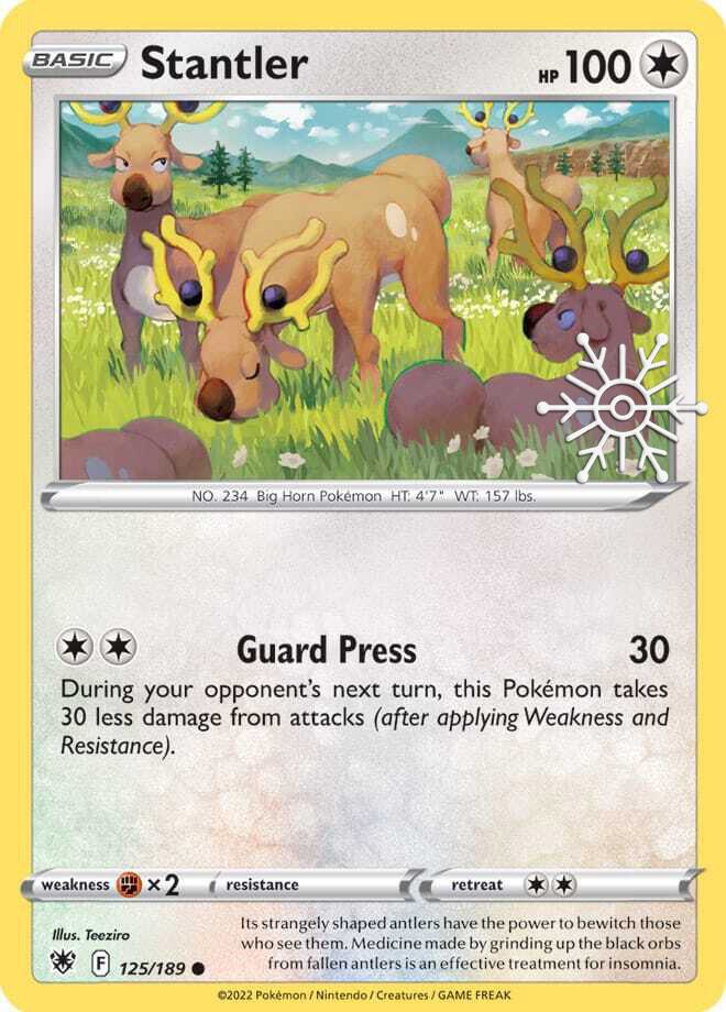 Stantler Holiday Calendar 125/189 (Miscellaneous Cards & Products)  - Holofoil