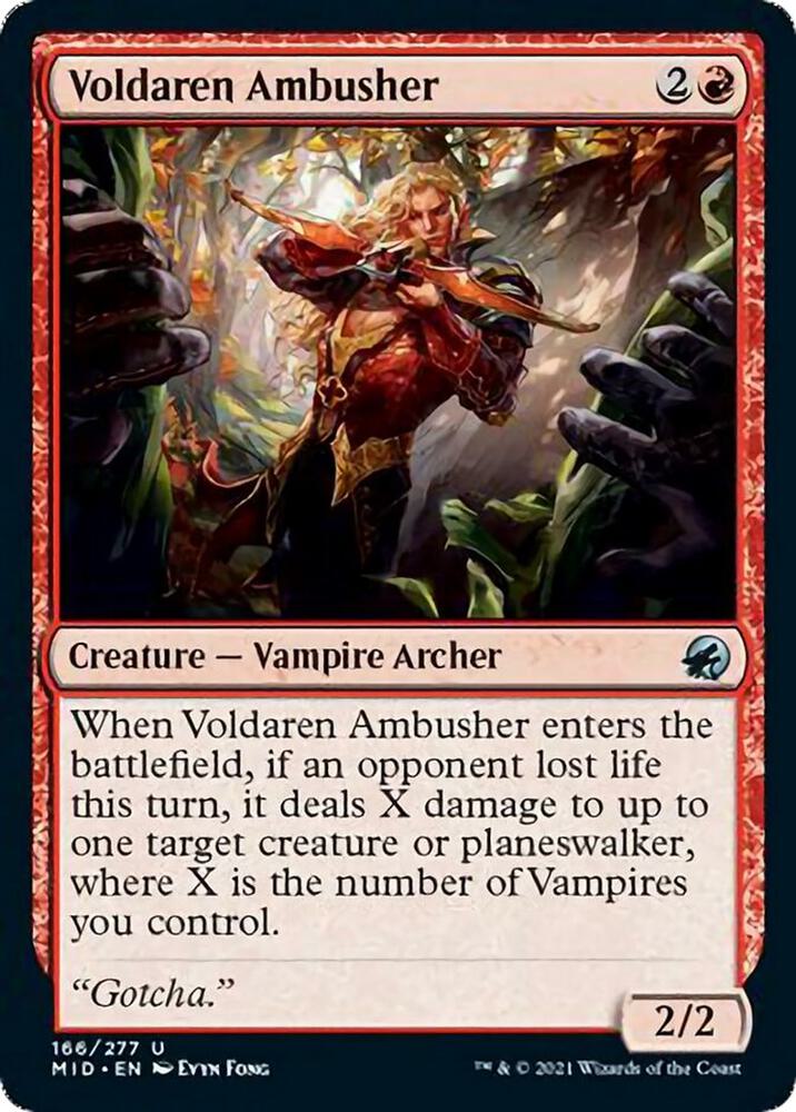 Voldaren Ambusher 166/277 (Innistrad: Midnight Hunt) 