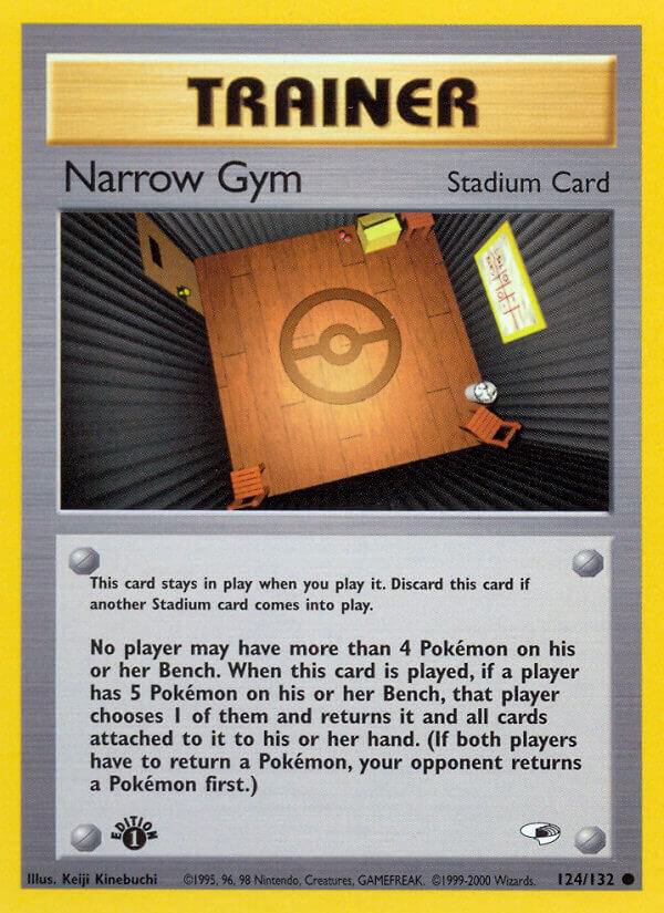 Narrow Gym 124/132 (Gym Heroes)  - 1st Edition