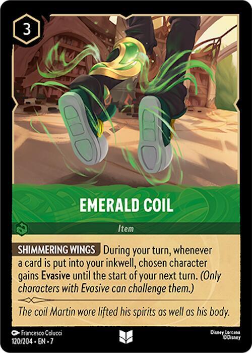 Emerald Coil 120/204 (Archazia's Island) 