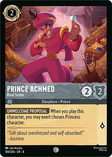 Prince Achmed, Rival Suitor 184/204 (Reign of Jafar) 
