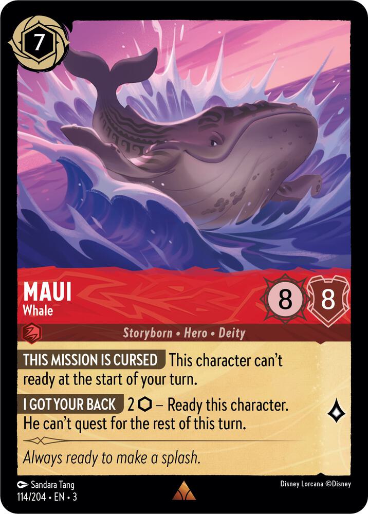 Maui, Whale 114/204 (Into the Inklands) 