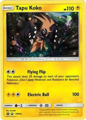Tapu Koko SM30a (Alternate Art Promos)  - Holofoil