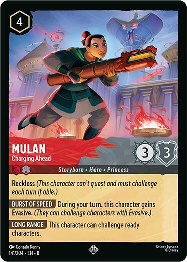 Mulan, Charging Ahead 141/204 (Reign of Jafar) 