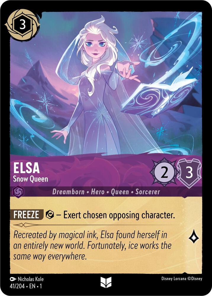 Elsa, Snow Queen 41/204 (The First Chapter) 