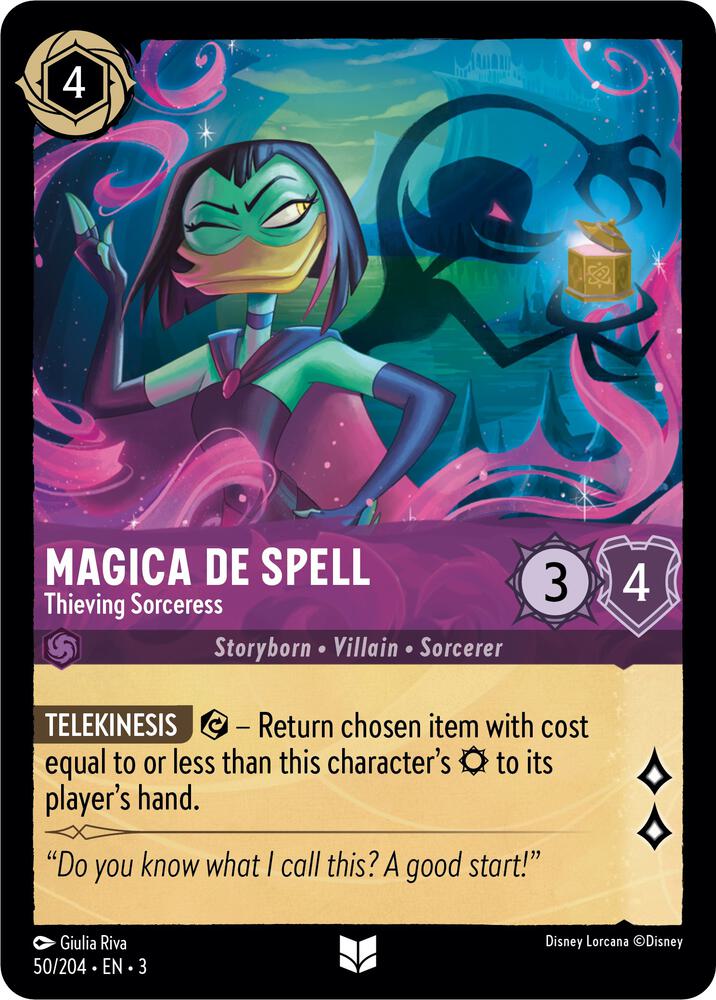Magica De Spell, Thieving Sorceress 50/204 (Into the Inklands) 