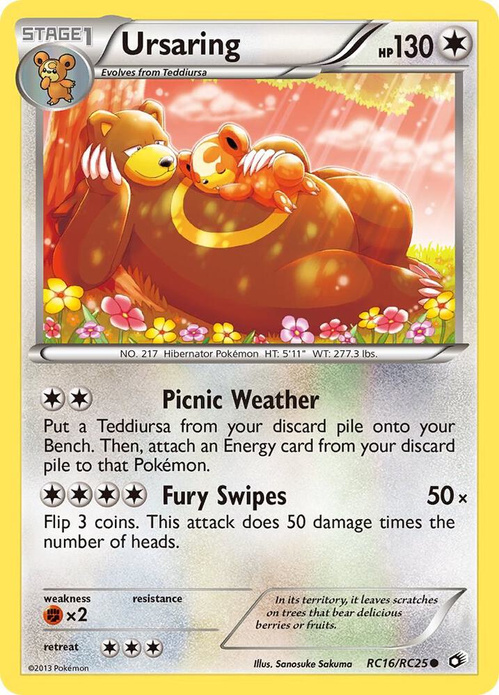 Ursaring RC16/RC25 (Legendary Treasures: Radiant Collection)  - Holofoil