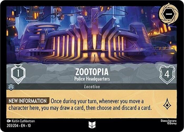 Zootopia, Police Headquarters 203/204 (Whispers in the Well) 