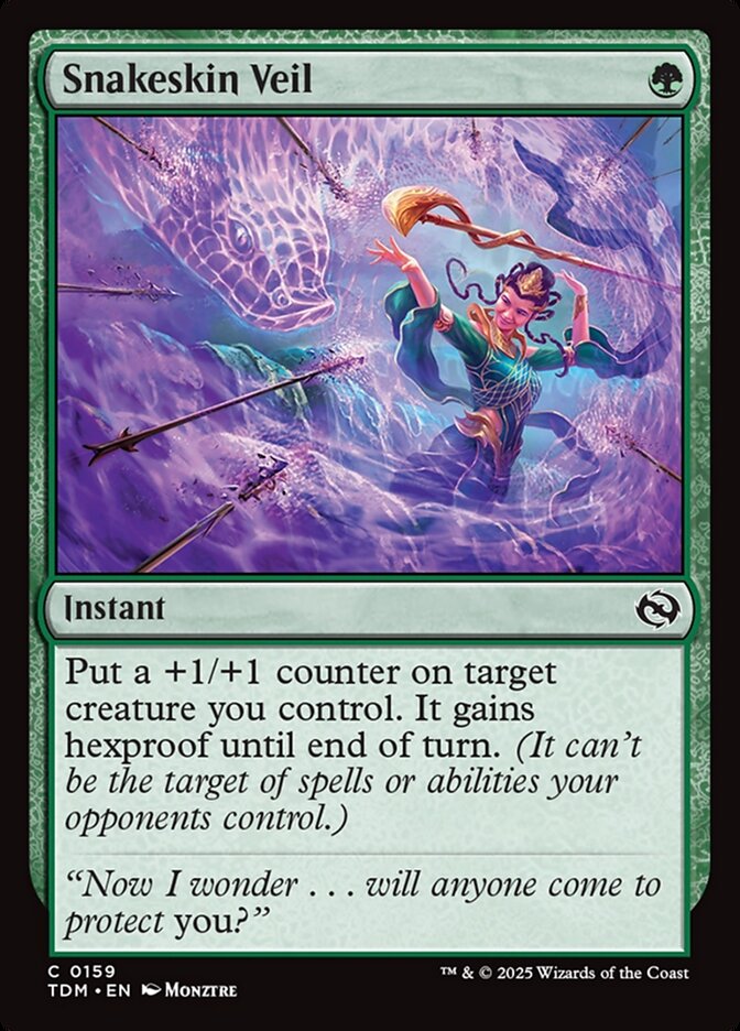 Snakeskin Veil 159 (Tarkir: Dragonstorm) 