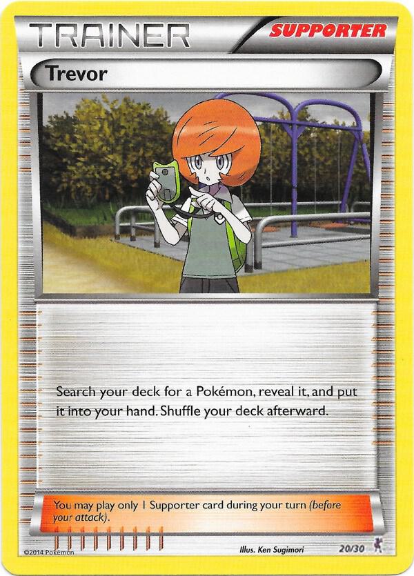 Trevor - Bisharp 20/30 (XY Trainer Kit: Bisharp & Wigglytuff) 