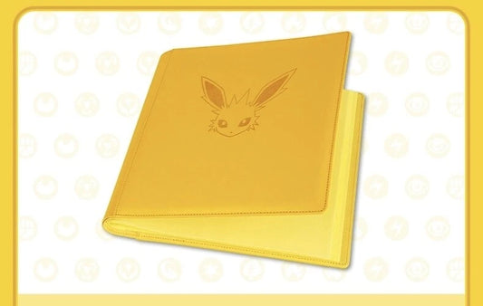 Pokémon TCG Jolteon 12pkt Embosed Binder - 480 Card Slots