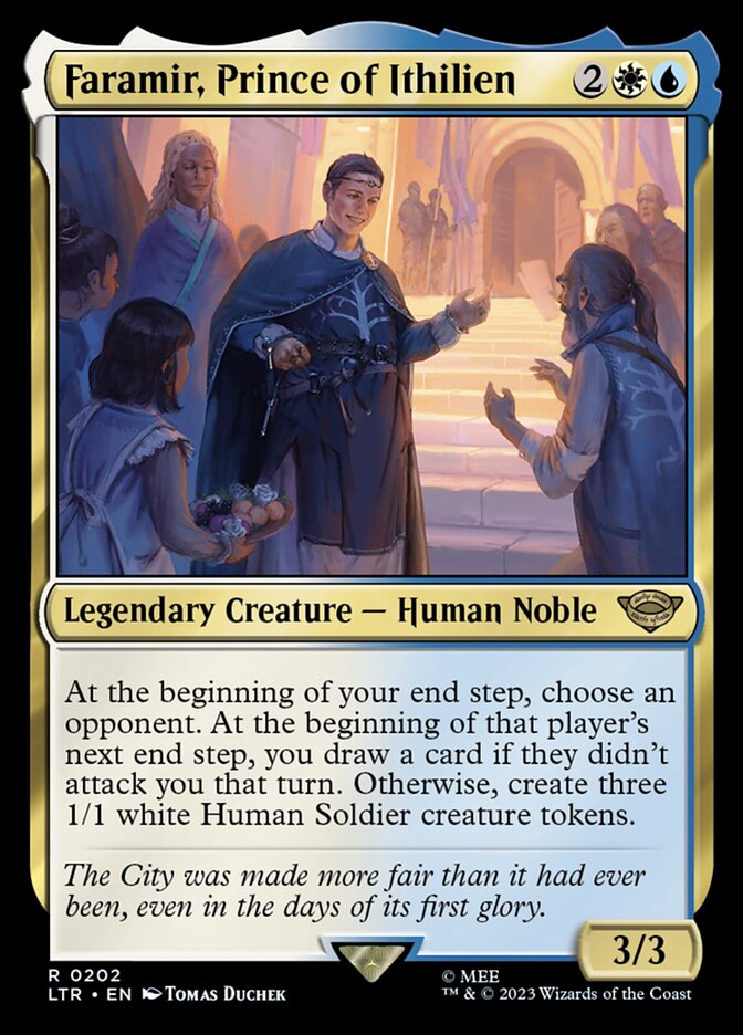 Faramir, Prince of Ithilien 202/281 (Universes Beyond: The Lord of the Rings: Tales of Middle-earth) 