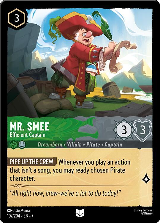 Mr. Smee, Efficient Captain 107/204 (Archazia's Island) 
