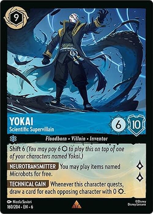 Yokai, Scientific Supervillain 160/204 (Azurite Sea)  - Cold Foil