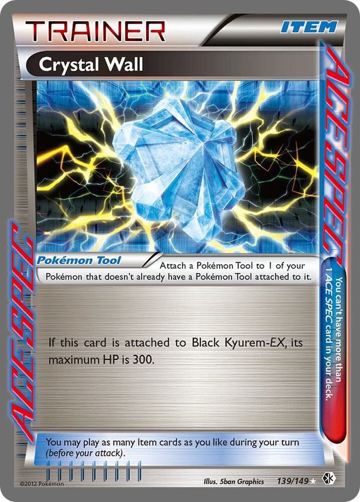 Crystal Wall 139/149 (Boundaries Crossed)  - Holofoil