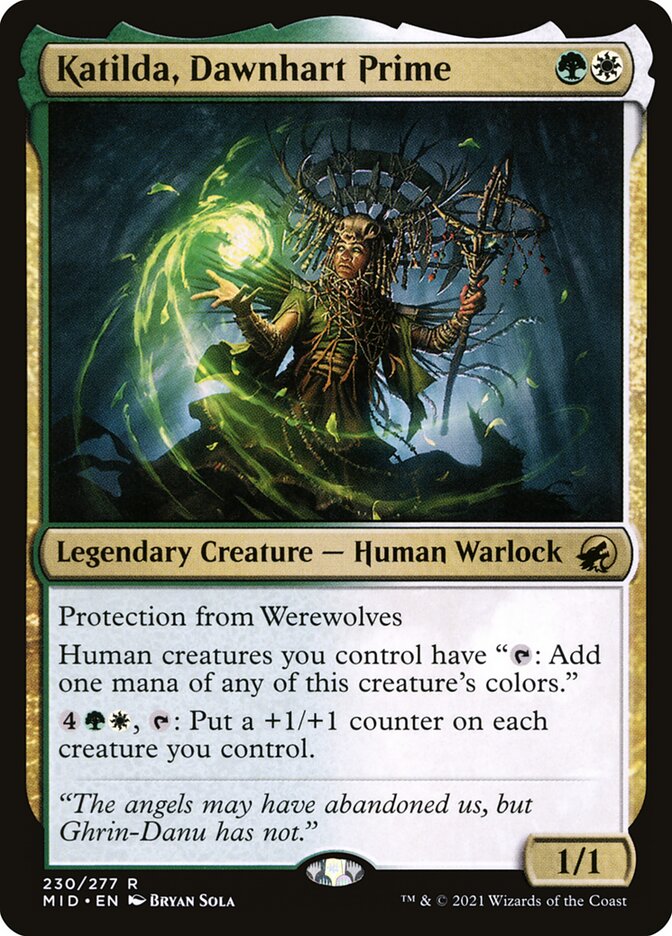 Katilda, Dawnhart Prime 230/277 (Innistrad: Midnight Hunt) 