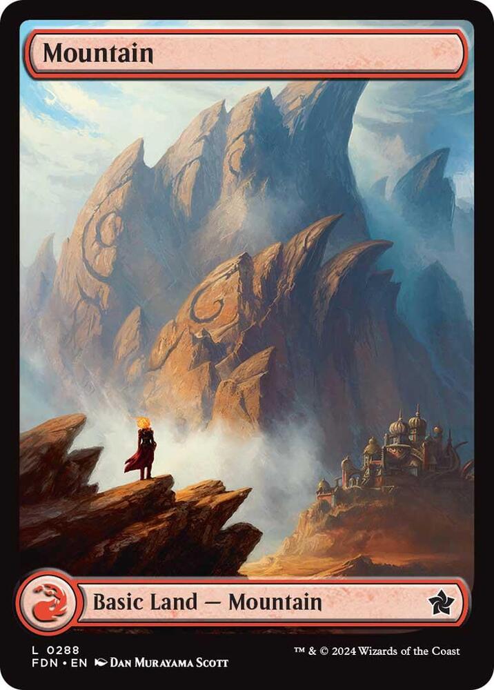 Mountain 288/291 (Foundations)  - Foil