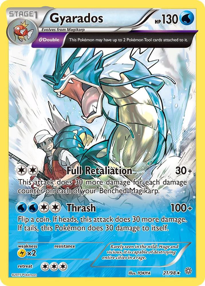 Gyarados 21/98 (XY - Ancient Origins)  - Holofoil