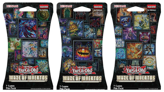 Yu-Gi-Oh! TCG Maze Of Muertos - 7 x Card Blister