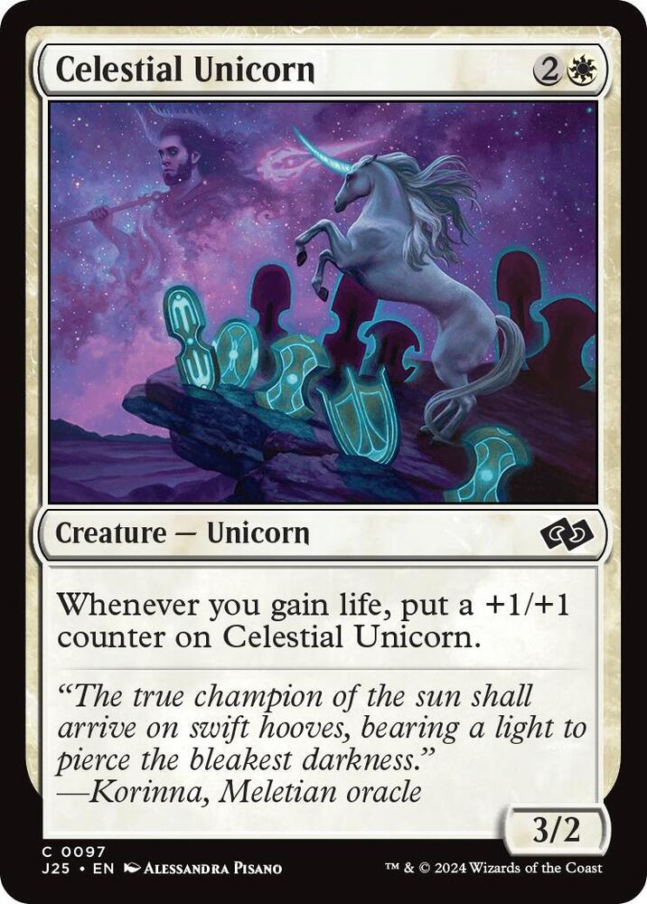 Celestial Unicorn 97/779 (Foundations Jumpstart) 