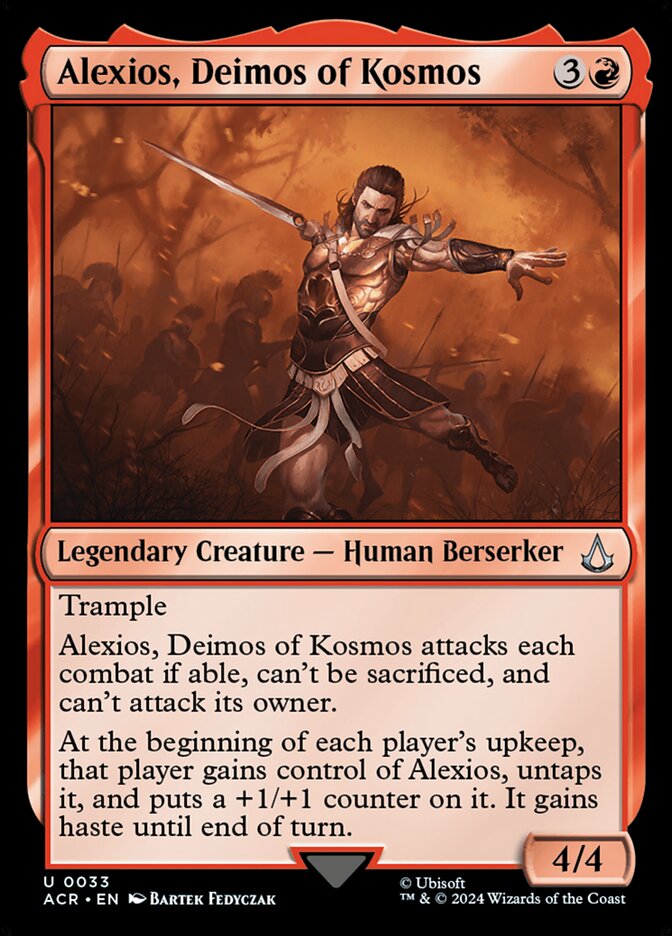 Alexios, Deimos of Kosmos 33 (Universes Beyond: Assassin's Creed) 