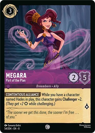 Megara, Part of the Plan 54/204 (Reign of Jafar)  - Cold Foil