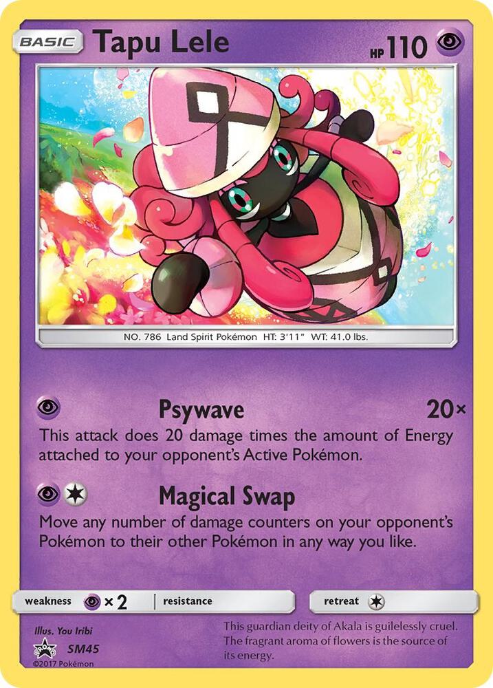 Tapu Lele SM45 (SM Promos)  - Holofoil