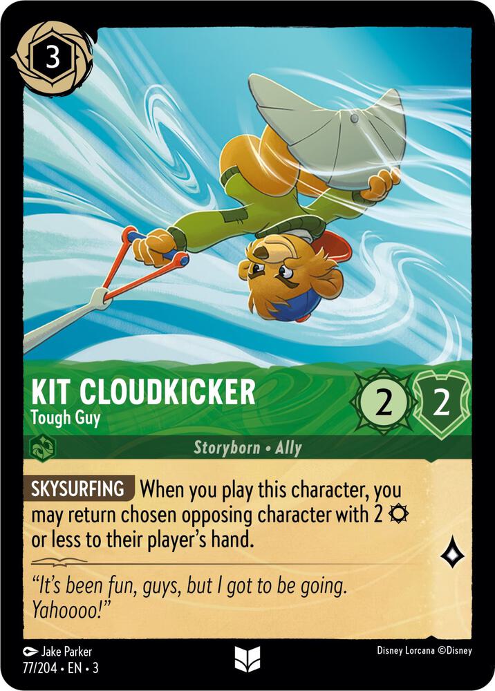 Kit Cloudkicker, Tough Guy 77/204 (Into the Inklands) 