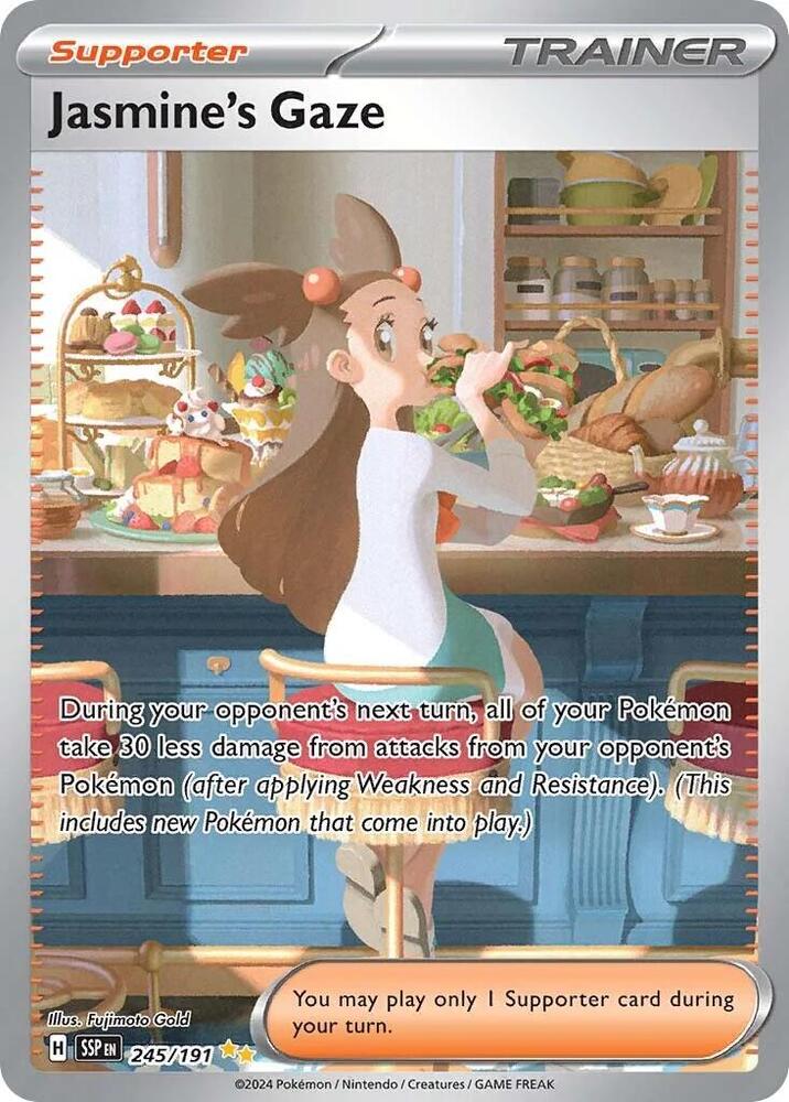 Jasmine's Gaze 245/191 (SV08: Surging Sparks)  - Holofoil