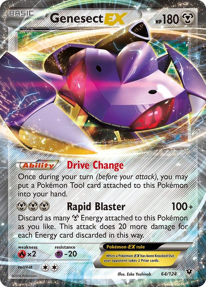 Genesect EX 64/124 (XY - Fates Collide)  - Holofoil