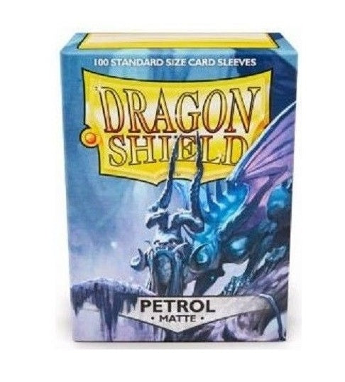 DRAGON SHIELD: BOXED 100 SLEEVES - MATTE - PETROLEUM