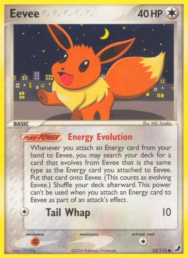 Eevee 55/115 (Unseen Forces) 