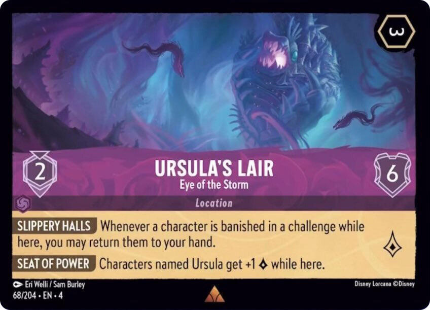 Ursula's Lair, Eye of the Storm 68/204 (Ursula's Return) 