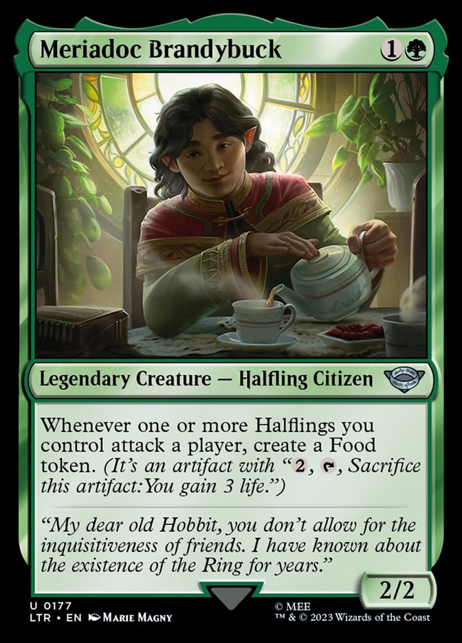 Meriadoc Brandybuck 177 (Universes Beyond: The Lord of the Rings: Tales of Middle-earth)  - Foil