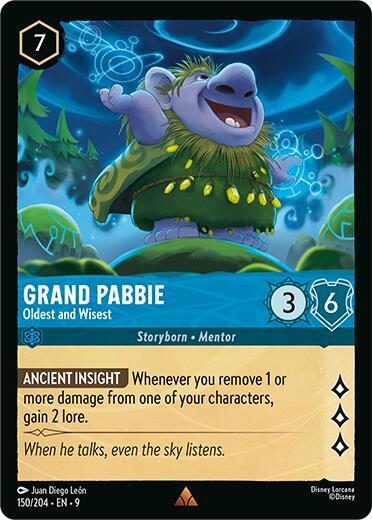 Grand Pabbie, Oldest and Wisest 150/204 (Fabled)  - Cold Foil