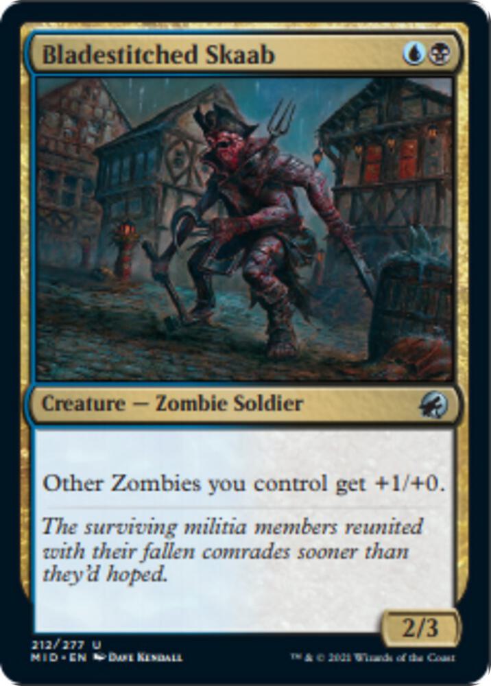 Bladestitched Skaab 212/277 (Innistrad: Midnight Hunt) 