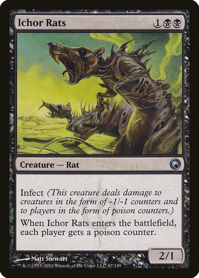 Ichor Rats 67/249 (Scars of Mirrodin) 