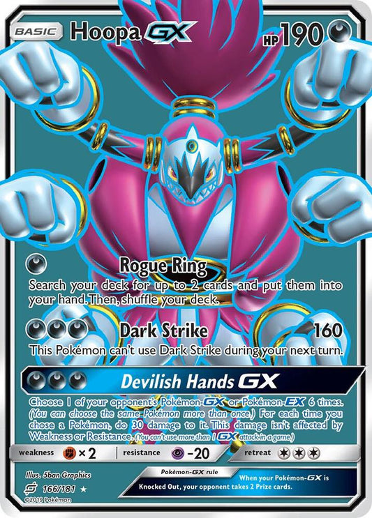 Hoopa GX 166/181 (SM - Team Up)  - Holofoil