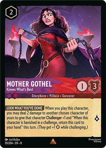 Mother Gothel, Knows What's Best 70/204 (Reign of Jafar) 