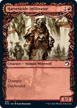 Harvesttide Infiltrator Showcase 293/277 (Innistrad: Midnight Hunt) 