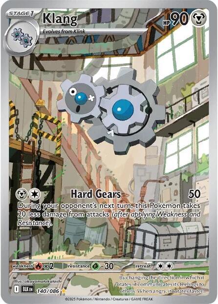 Klang 140/086 (SV: Black Bolt)  - Holofoil