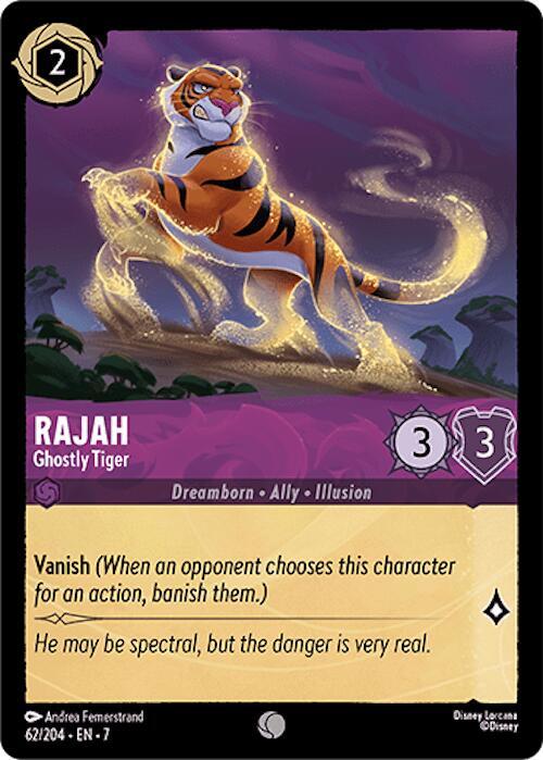 Rajah, Ghostly Tiger 62/204 (Archazia's Island) 