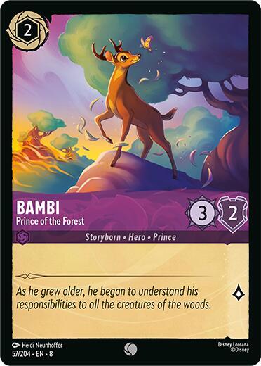 Bambi, Prince of the Forest 57/204 (Reign of Jafar) 