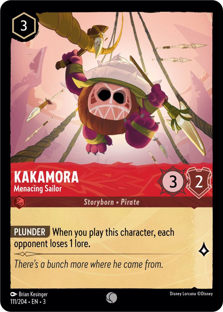 Kakamora, Menacing Sailor 111/204 (Into the Inklands) 