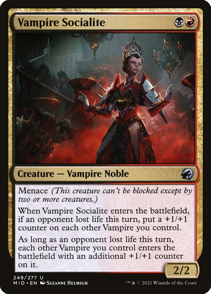 Vampire Socialite 249/277 (Innistrad: Midnight Hunt) 