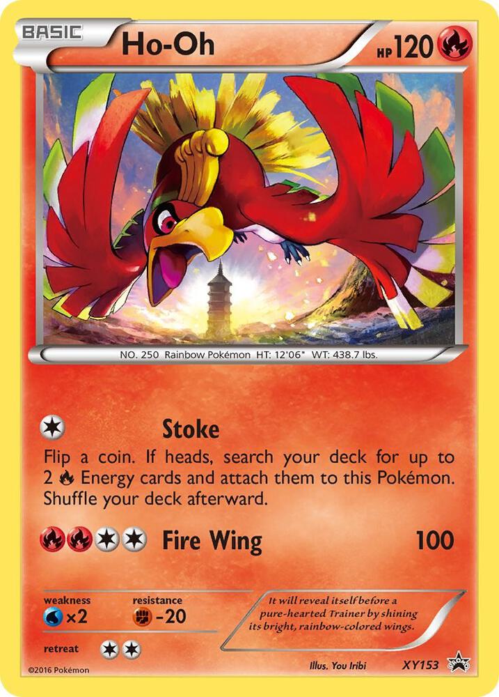 Ho-Oh XY153 (XY Promos)  - Holofoil