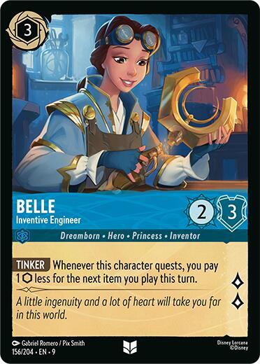 Belle, Inventive Engineer 156/204 (Fabled) 